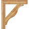 Ekena Millwork Funston Block Rough Sawn Bracket, Western Red Cedar, 6"W x 40"D x 44"H BKT06X40X44FST05RWR - alternate 3